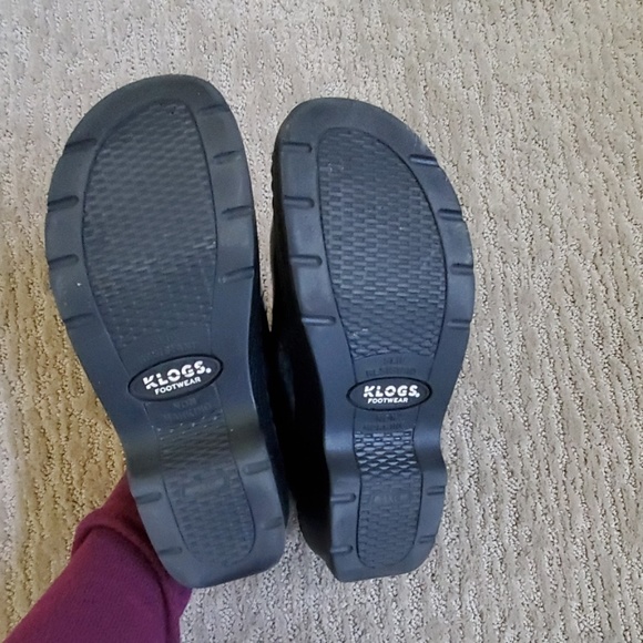 Super cute metallic silver Klogs - Picture 3 of 4